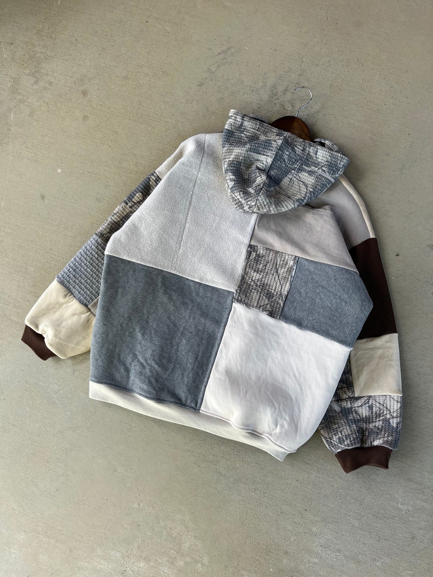 Backwoods Timber patchwork hoodie (XL)