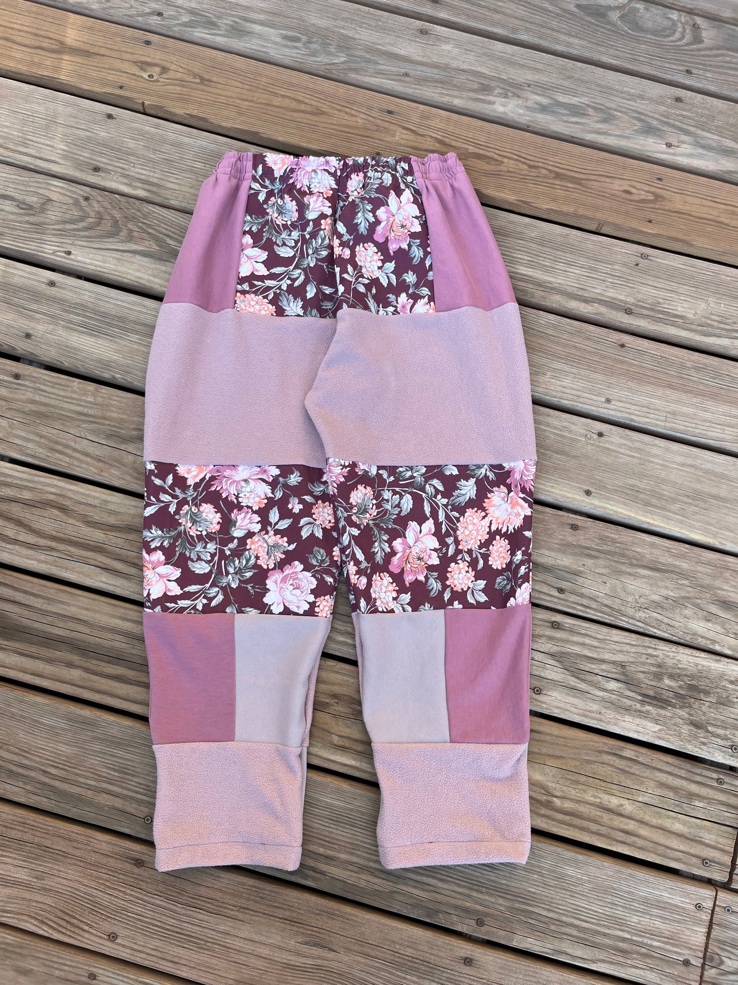 Custom patchwork sweatpants