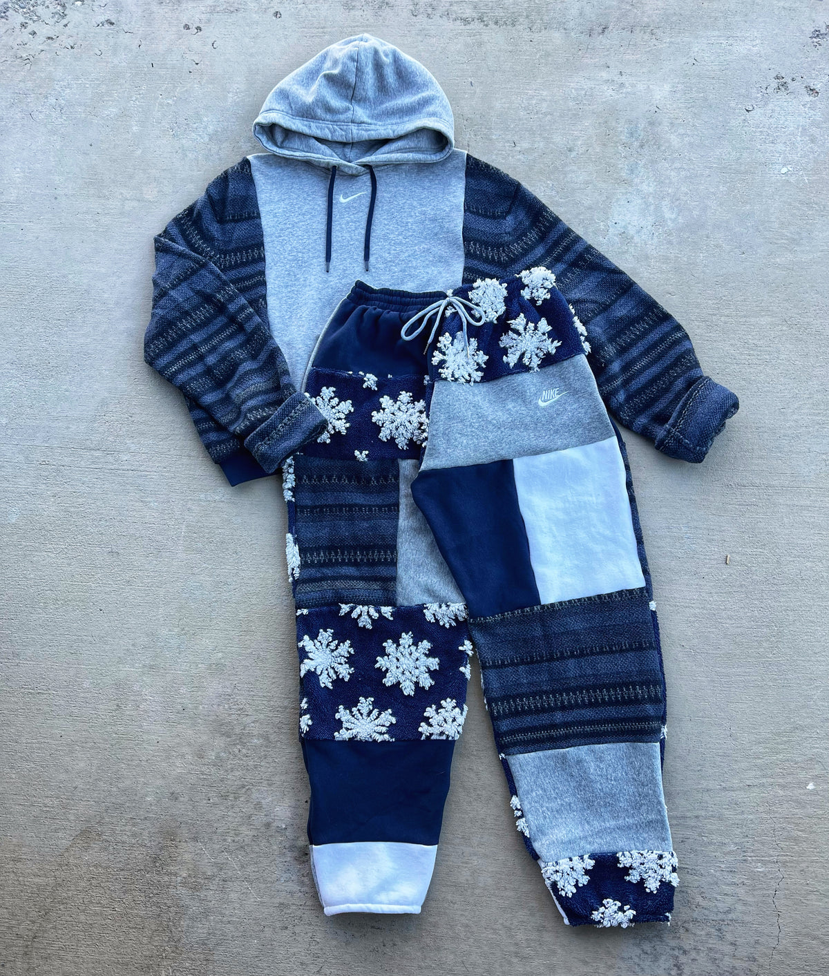 Patchwork Matching Set Custom patchwork matching set – KNL Reworks Co