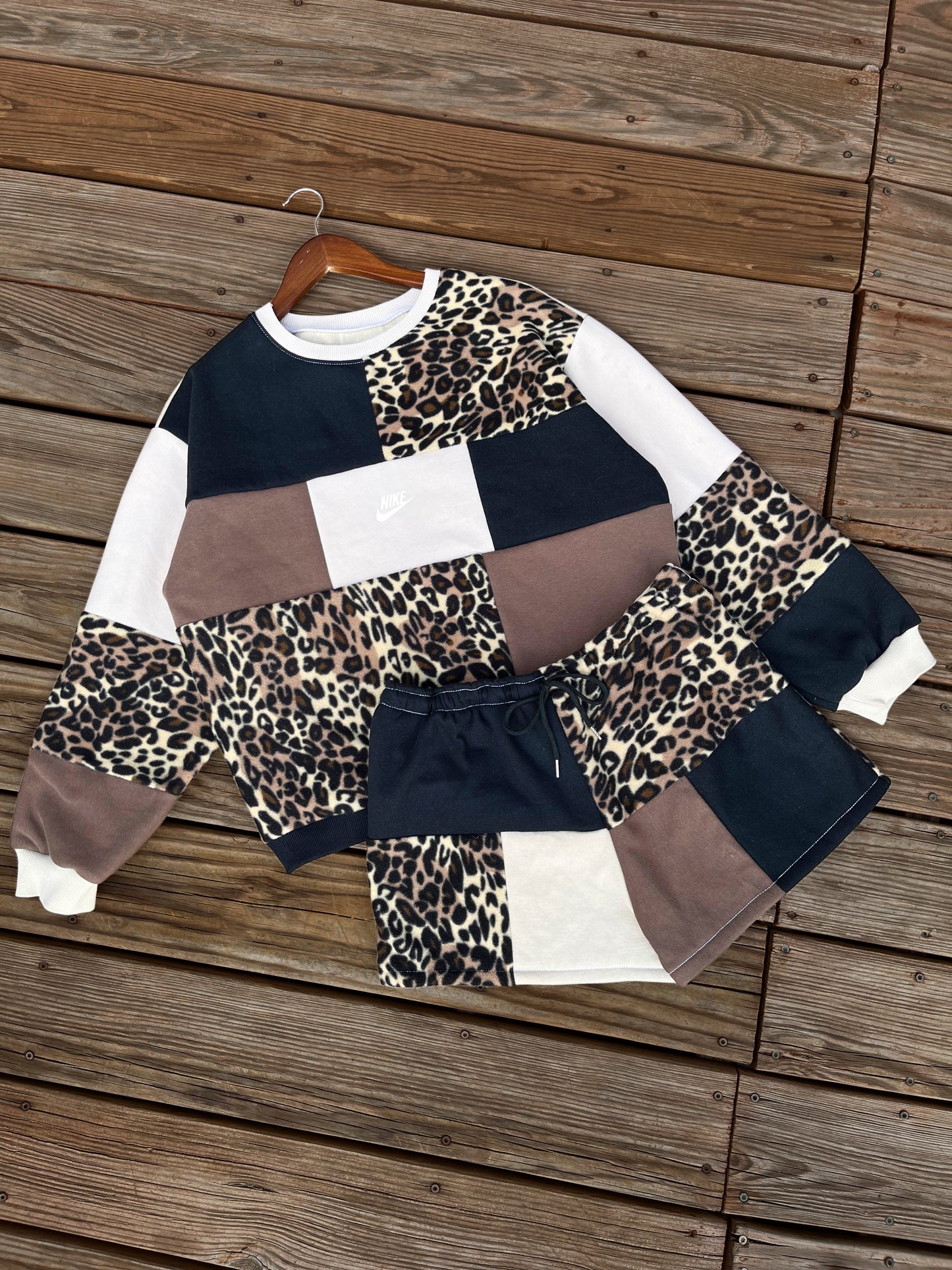Safari Leopard matching set (M)
