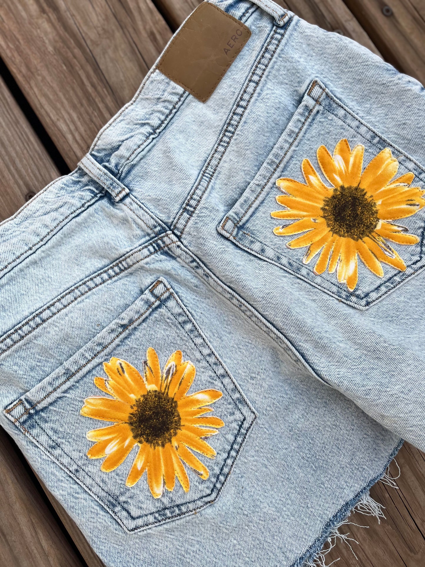 Sunflower fields denim jeans