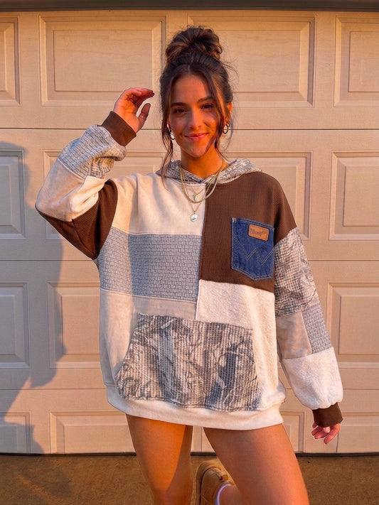 Backwoods Timber patchwork hoodie (XL)