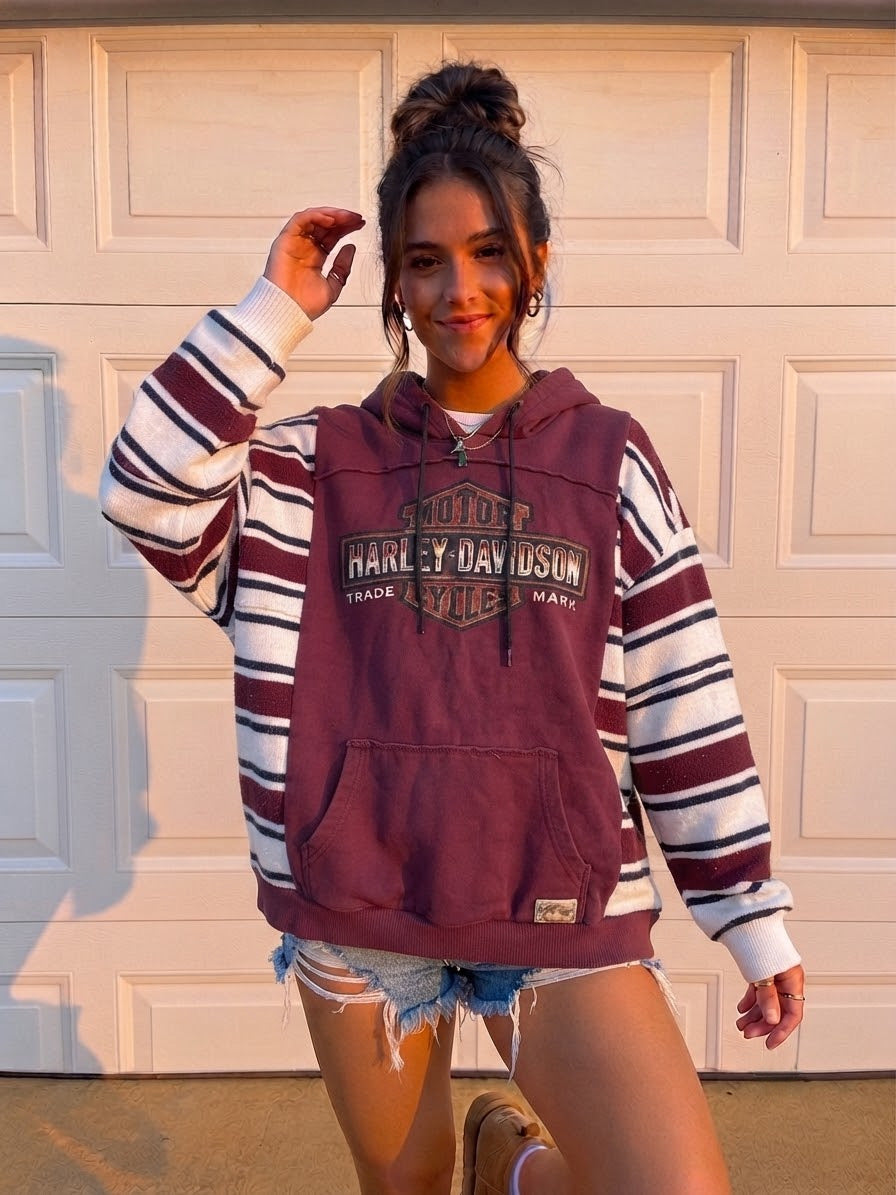 Midnight Moto sweater hoodie (XL/2X)