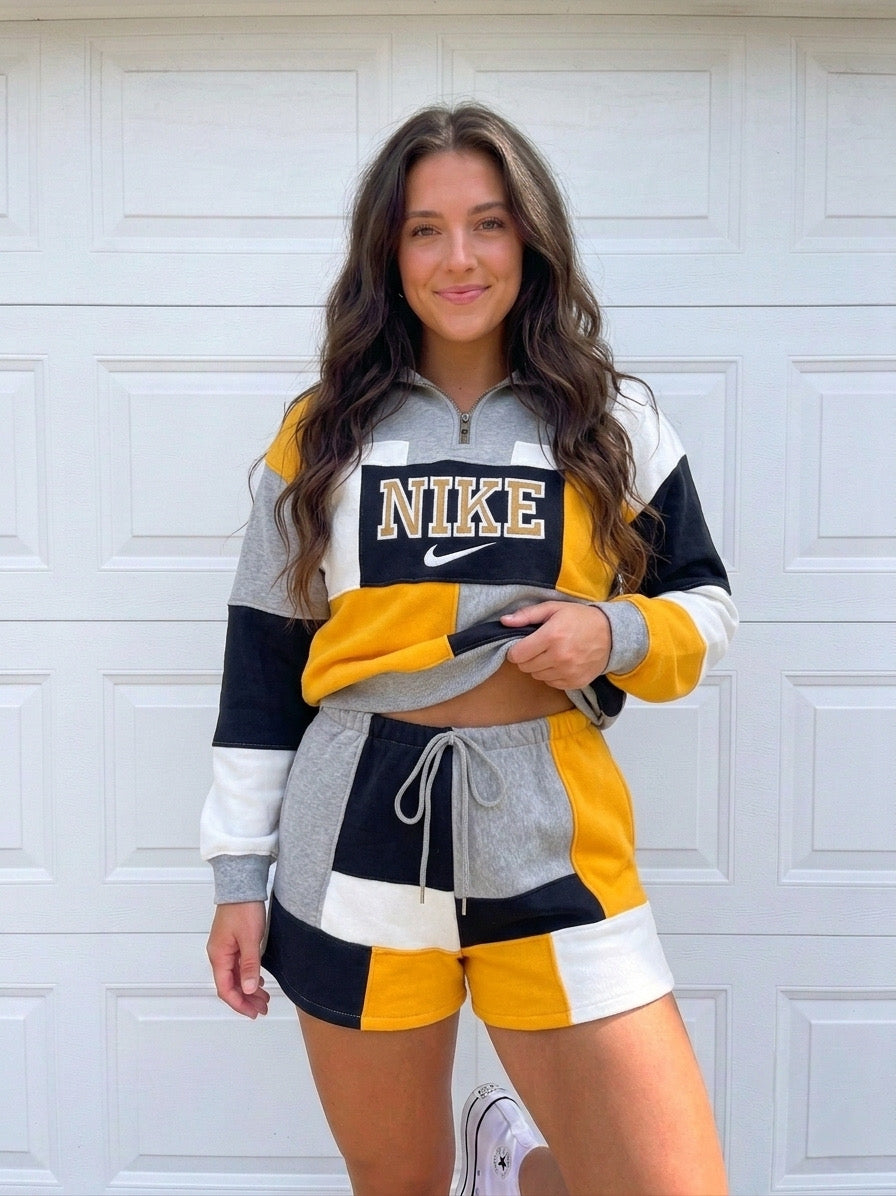 Custom Hoodie x Shorts matching set